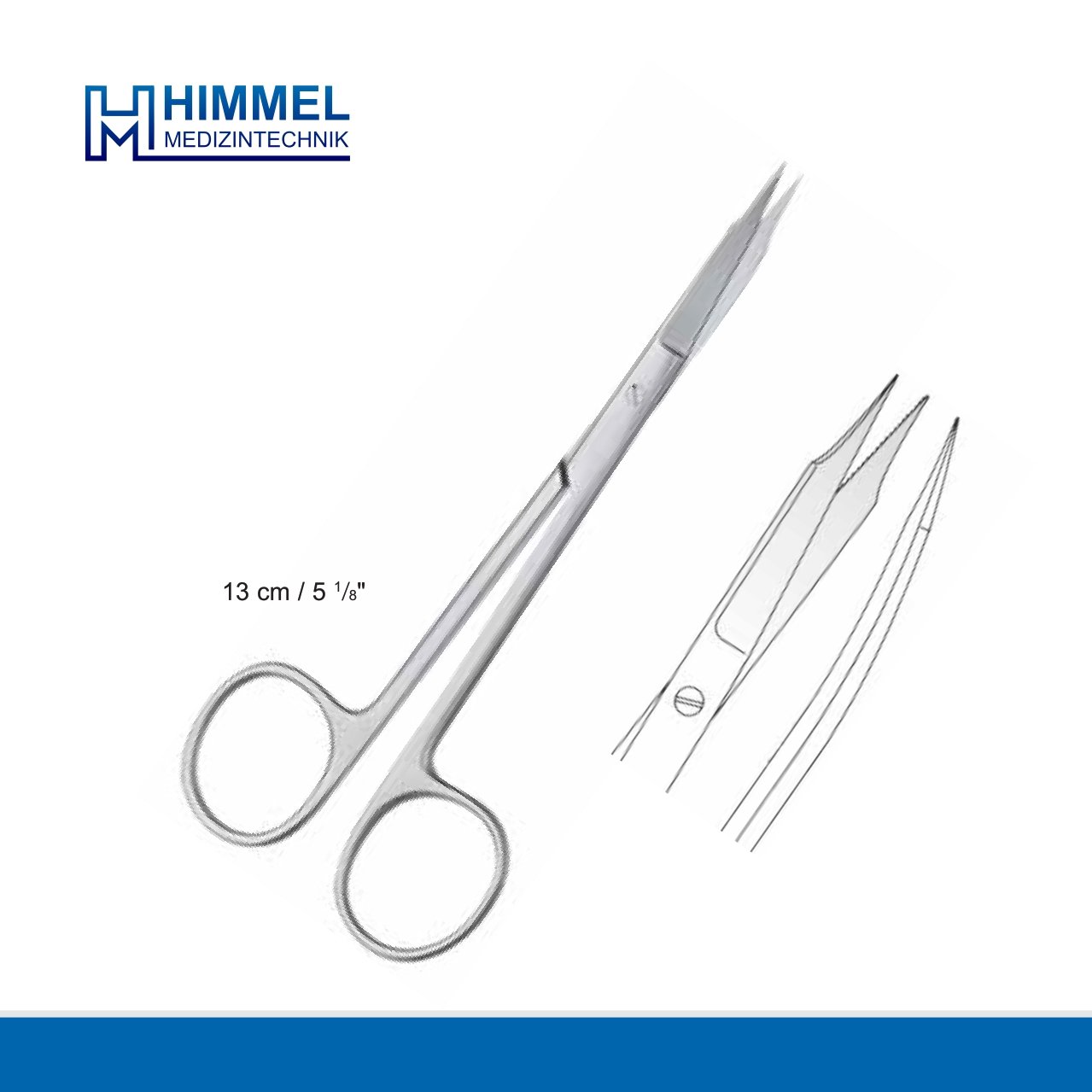 Gum scissors, operating scissors(Goldman-Fox)